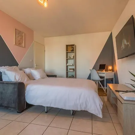 Splendid Et Cosy T2 Terrasse, Airbus Et Aeroport 圖盧茲