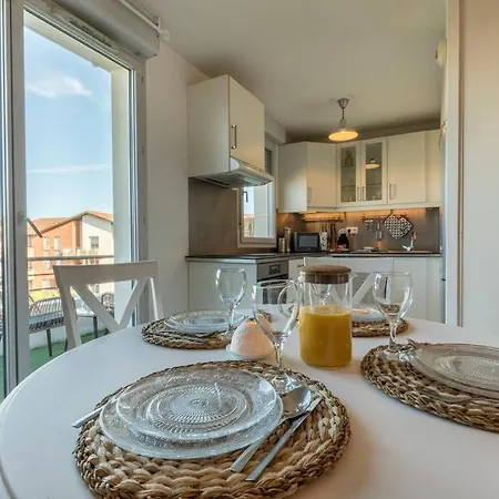 Splendid Et Cosy T2 Terrasse, Airbus Et Aeroport トゥールーズ