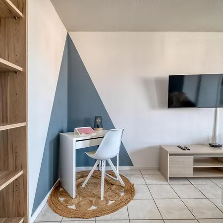 Apartamento Splendid Et Cosy T2 Terrasse, Airbus Et Aeroport