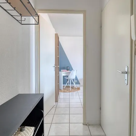 Splendid Et Cosy T2 Terrasse, Airbus Et Aeroport アパート *