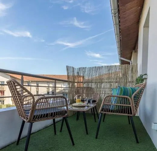 Splendid Et Cosy T2 Terrasse, Airbus Et Aeroport Apartamento Toulouse