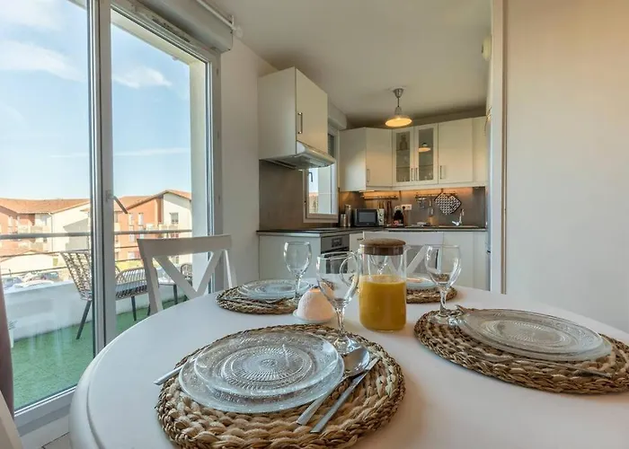 Splendid Et Cosy T2 Terrasse, Airbus Et Aeroport Toulouse