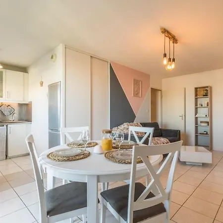 Apartament Splendid Et Cosy T2 Terrasse, Airbus Et Aeroport *