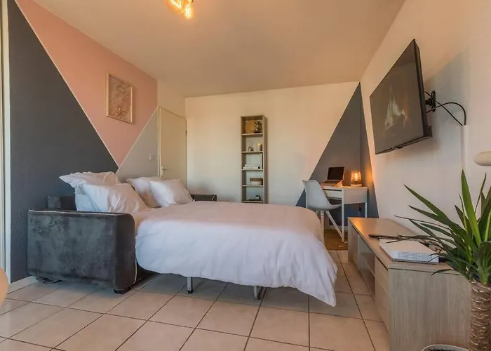 Splendid Et Cosy T2 Terrasse, Airbus Et Aeroport Toulouse