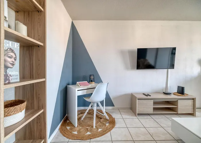 Apartamento Splendid Et Cosy T2 Terrasse, Airbus Et Aeroport